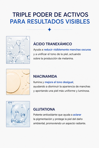 ALESSIA Crema TX Anti-Manchas | Reduce Marcas, Unifica el Tono y Mejora tu Piel